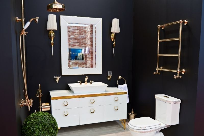 small space bathroom renovated to look so stunning
