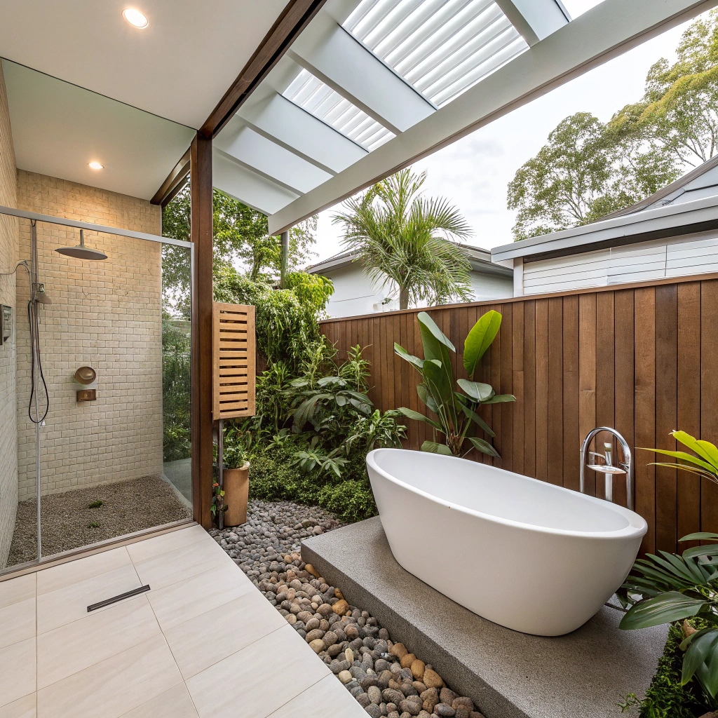 outdoor bathroom designs.